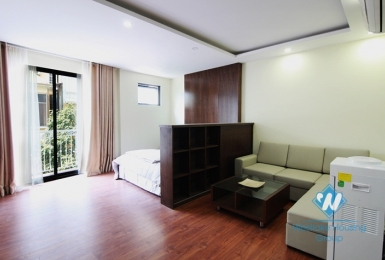 Quality & full of light studio for rent on To Ngoc Van, Tay Ho, Hanoi